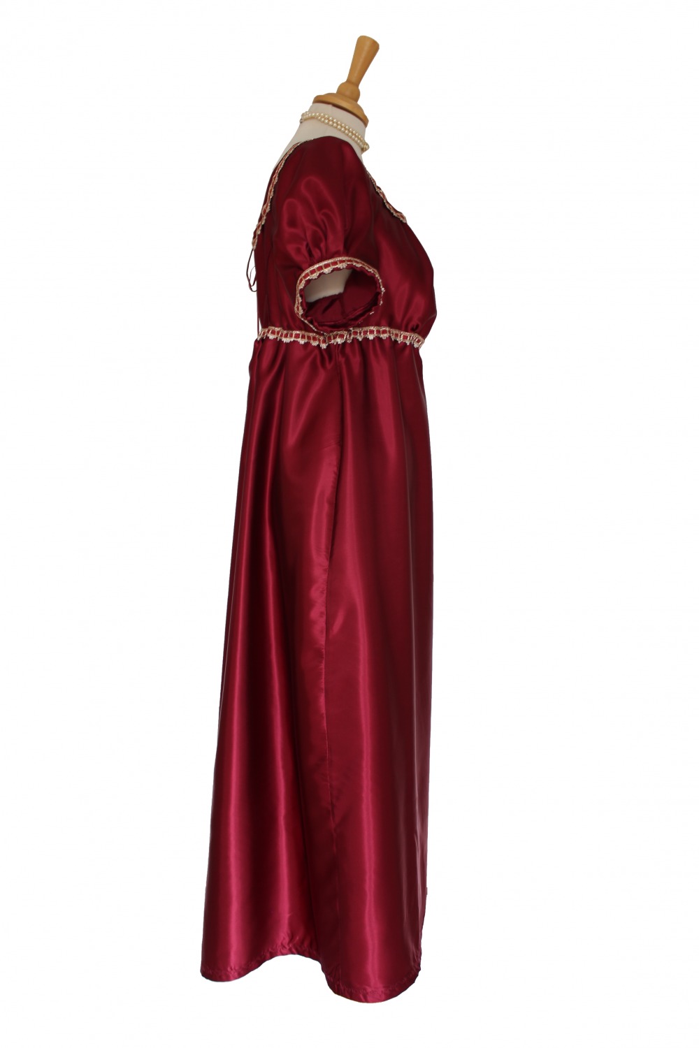 Ladies 18th 19th Regency Jane Austen Petite Costume Evening Ball Gown Size 14 - 16 Image
